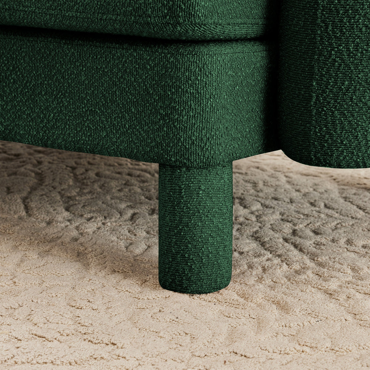Ottoman Polyester-Green