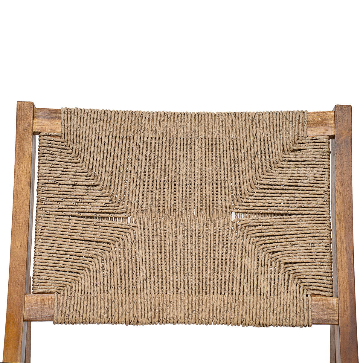 5 Piece Acacia Wood Outdoor Patio Dining Set