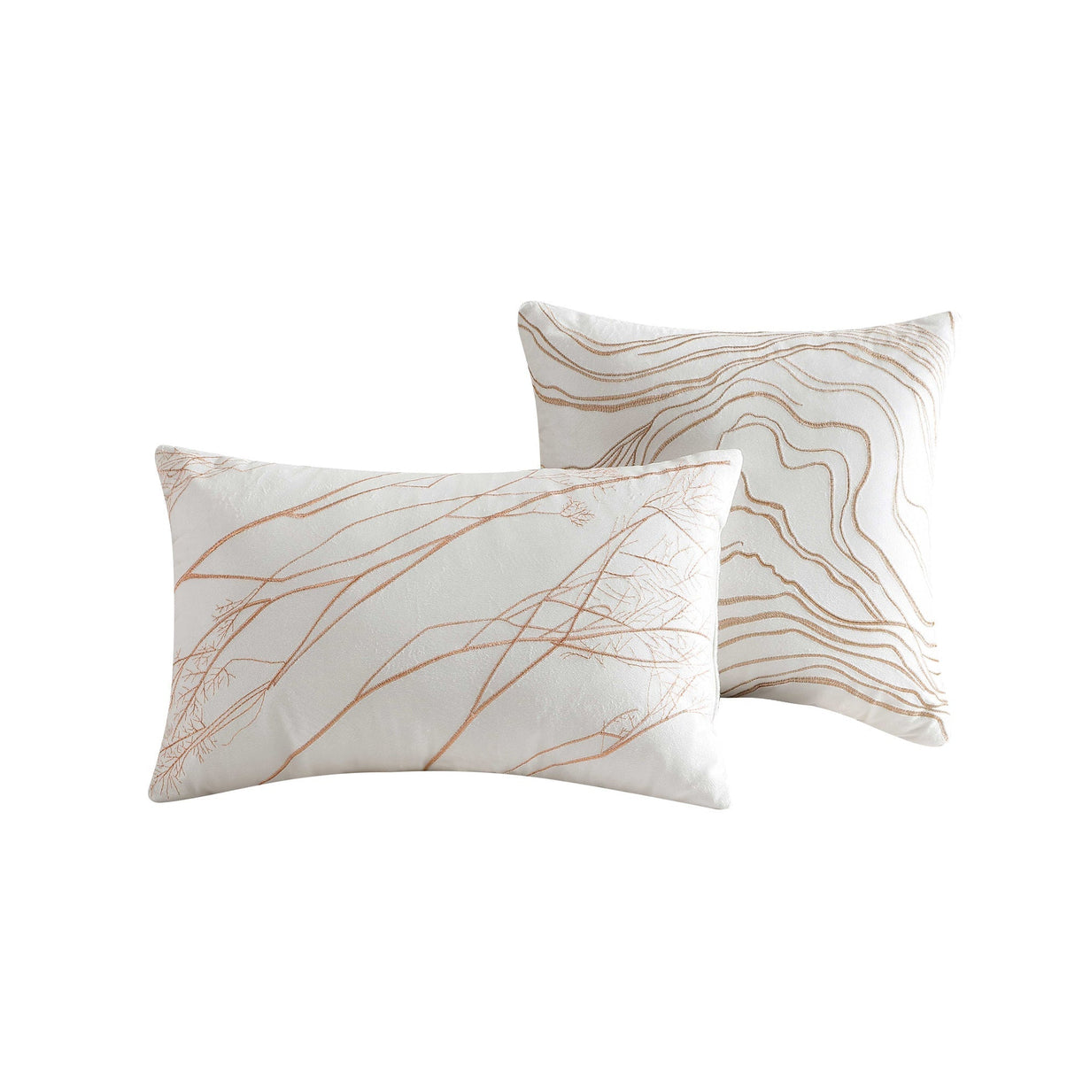 Oaklyn 5 Pc Spice-Toned Textured Comforter Set