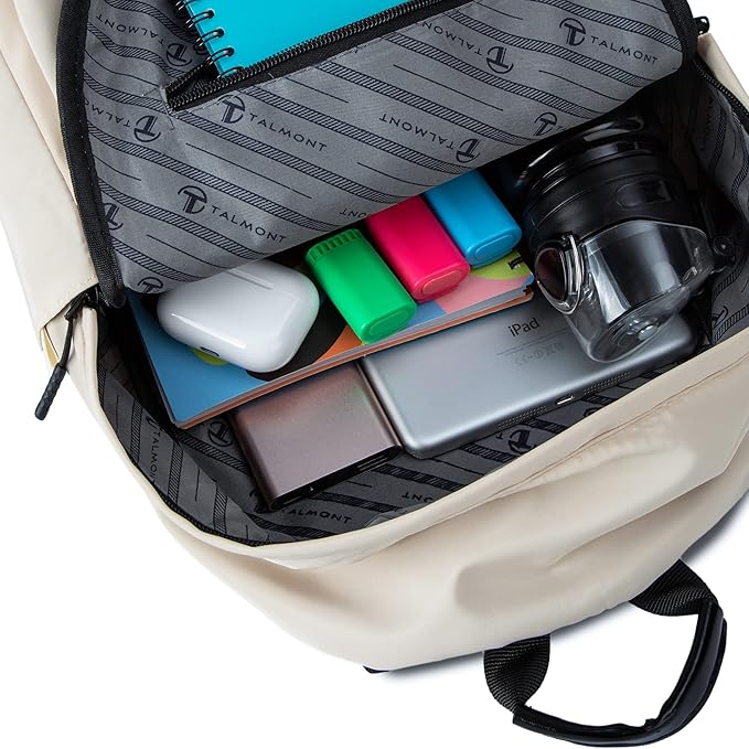 Talmont Small Waterproof Backpack β Lightweight Travel Daypack for Women & Men, Fits 13β Laptop β Gym, College, Beach, Everyday Bag