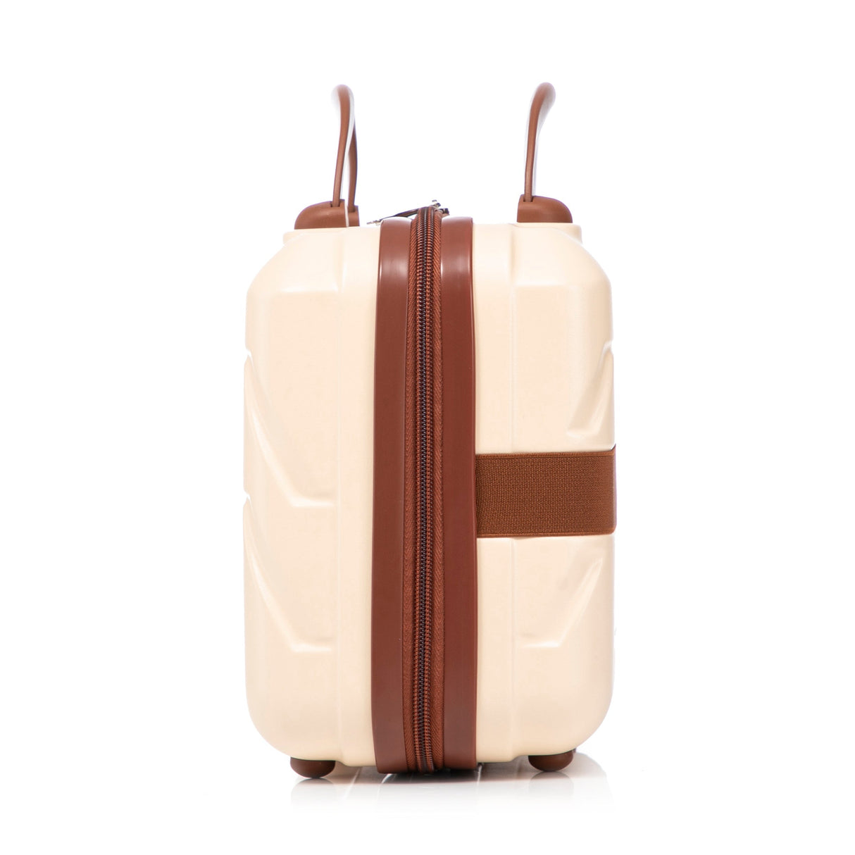 14'/20' 2-Piece ABS Spinner Wheel Luggage Set (Beige)