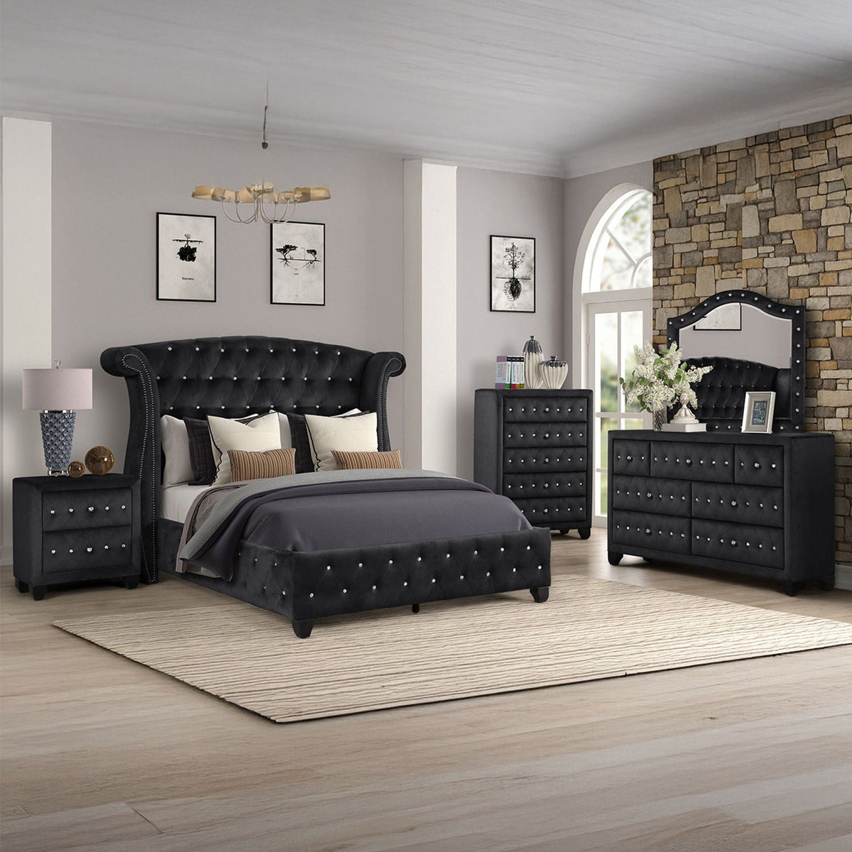 Sophia - 5 Piece Bedroom Set