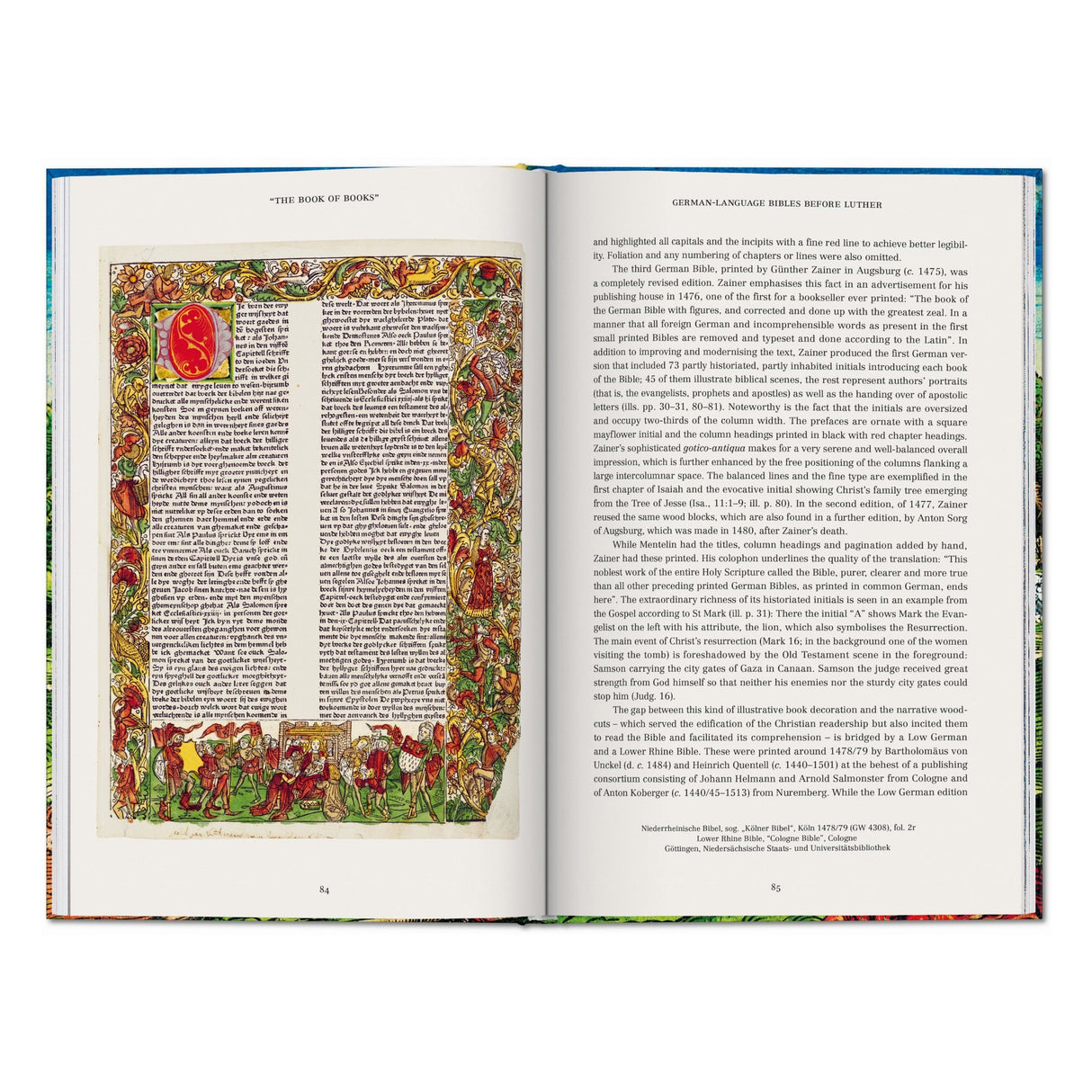Die Luther-Bibel von 1534 (German, English)