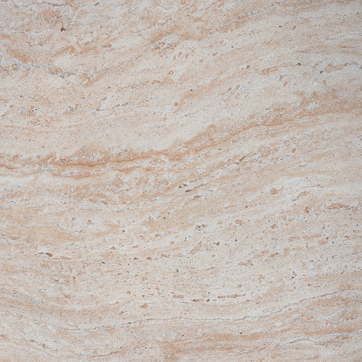 Elegant Indoor/Outdoor Lightweight Concrete Cylinder Side Table with Travertine Finish Beige