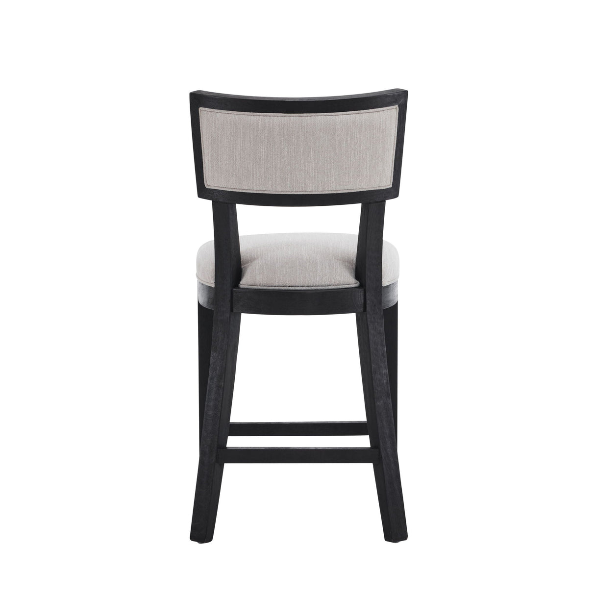 Upholstered Counter Height Bar Stools With Comfy Back (Set of 2)
