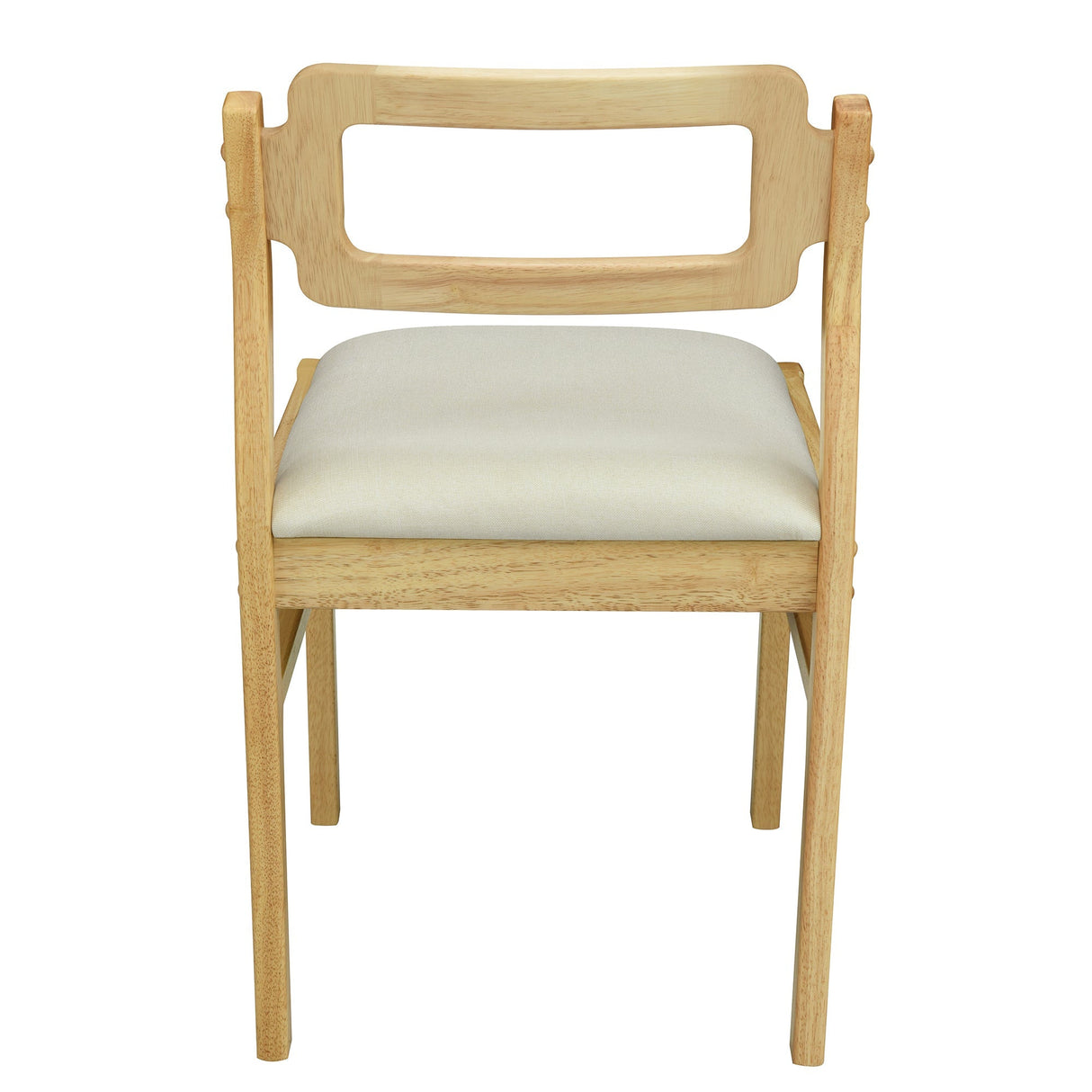 TOPMAX Modern 5-Piece Extendable Wood Dining Table Set