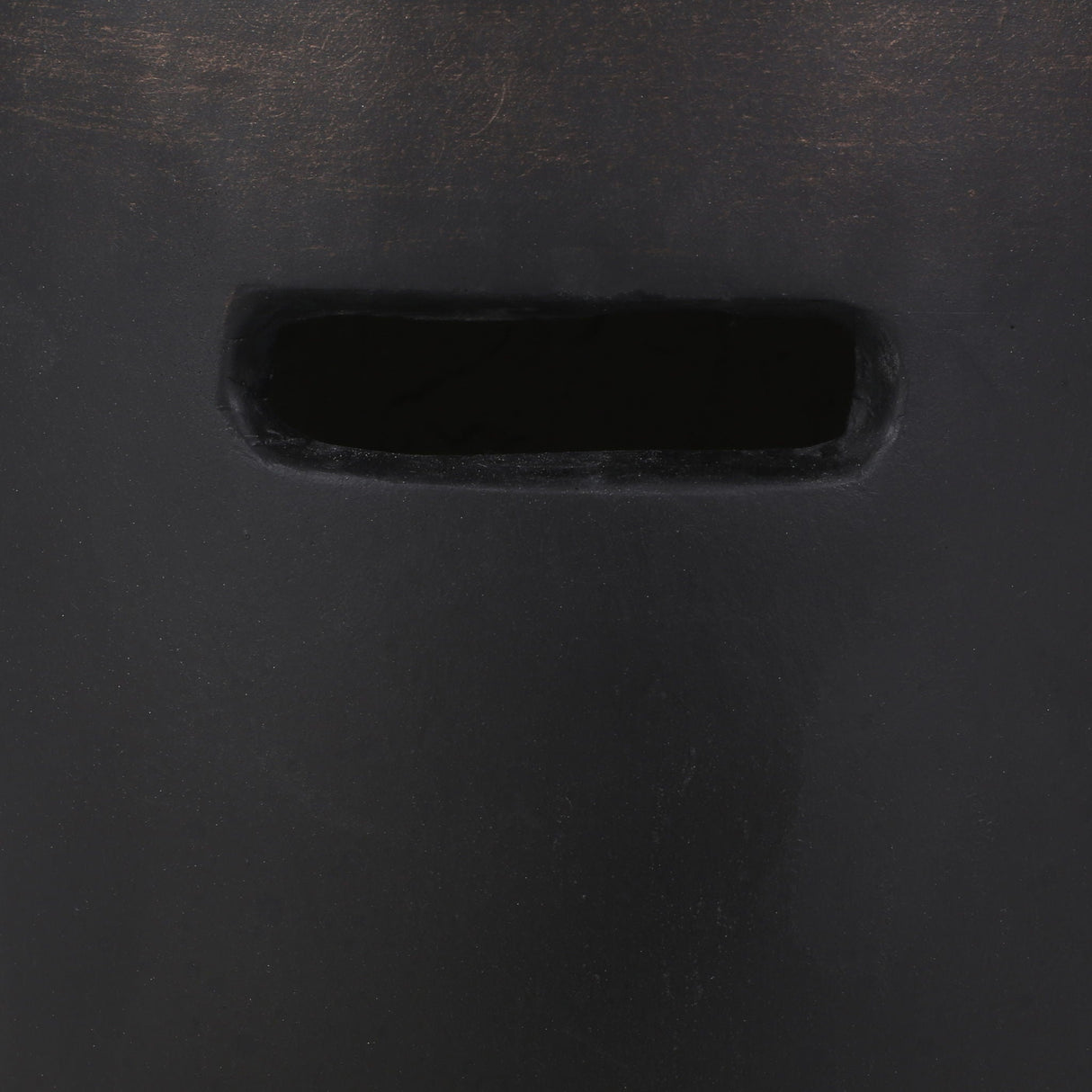 Outdoor End Table With Cutout Handle - Copper