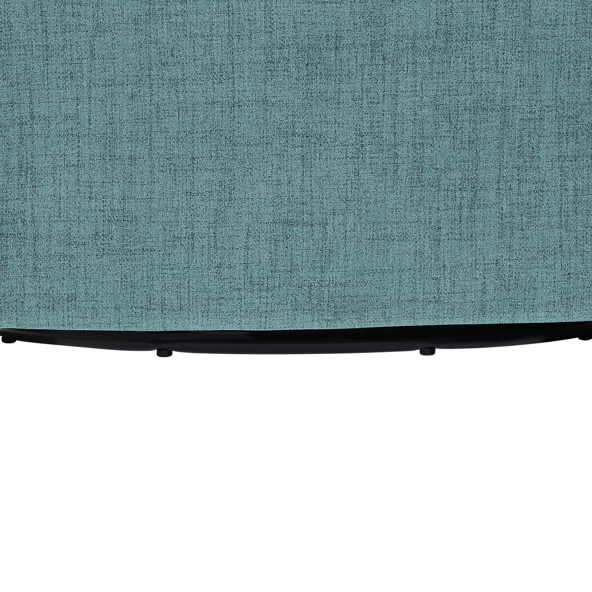 Solitude - Skirted Swivel Accent Chair With Hemp Like