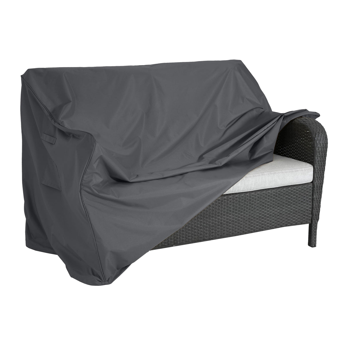 Shield Outdoor Loveseat Sofa Cover with UV Protection - Dark Gray