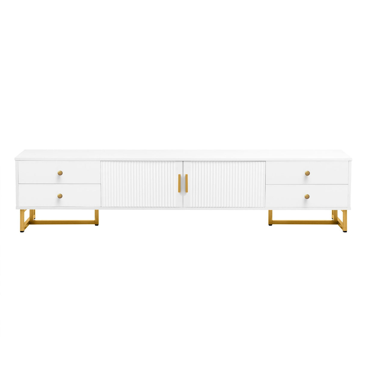 Modern TV Stand with Storage for Living Room