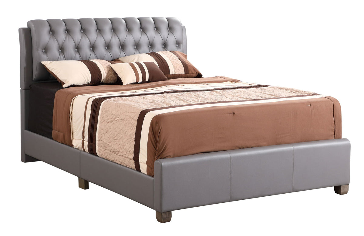 Tufted Upholstered Bed
