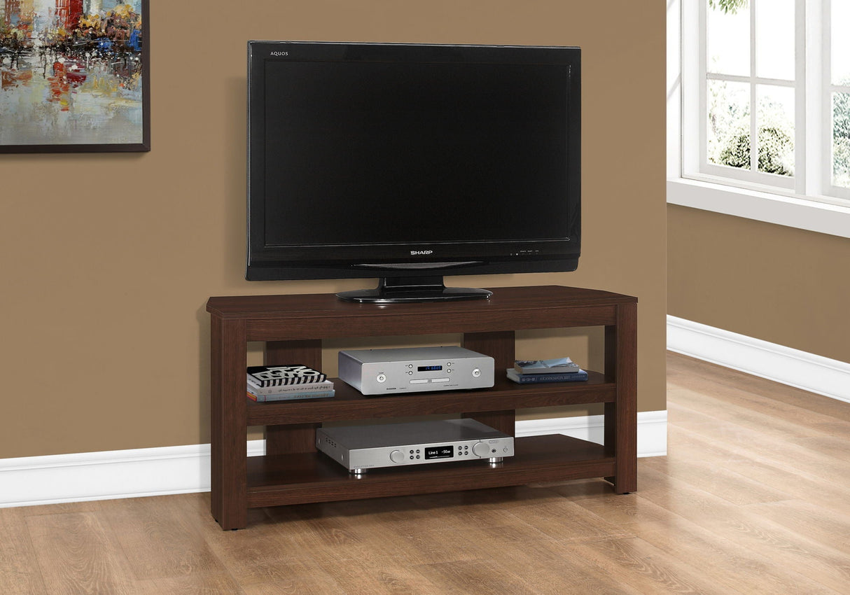 TV Stand Console Media Entertainment Center in Cherry