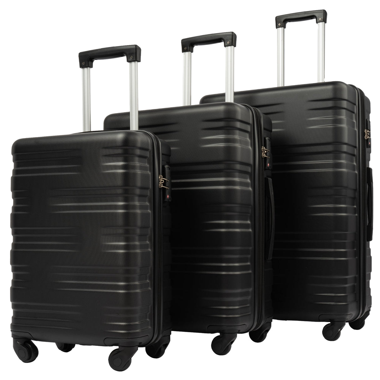 Hardshell Luggage Sets 3 Pcs Spinner Suitcase with TSA Lock