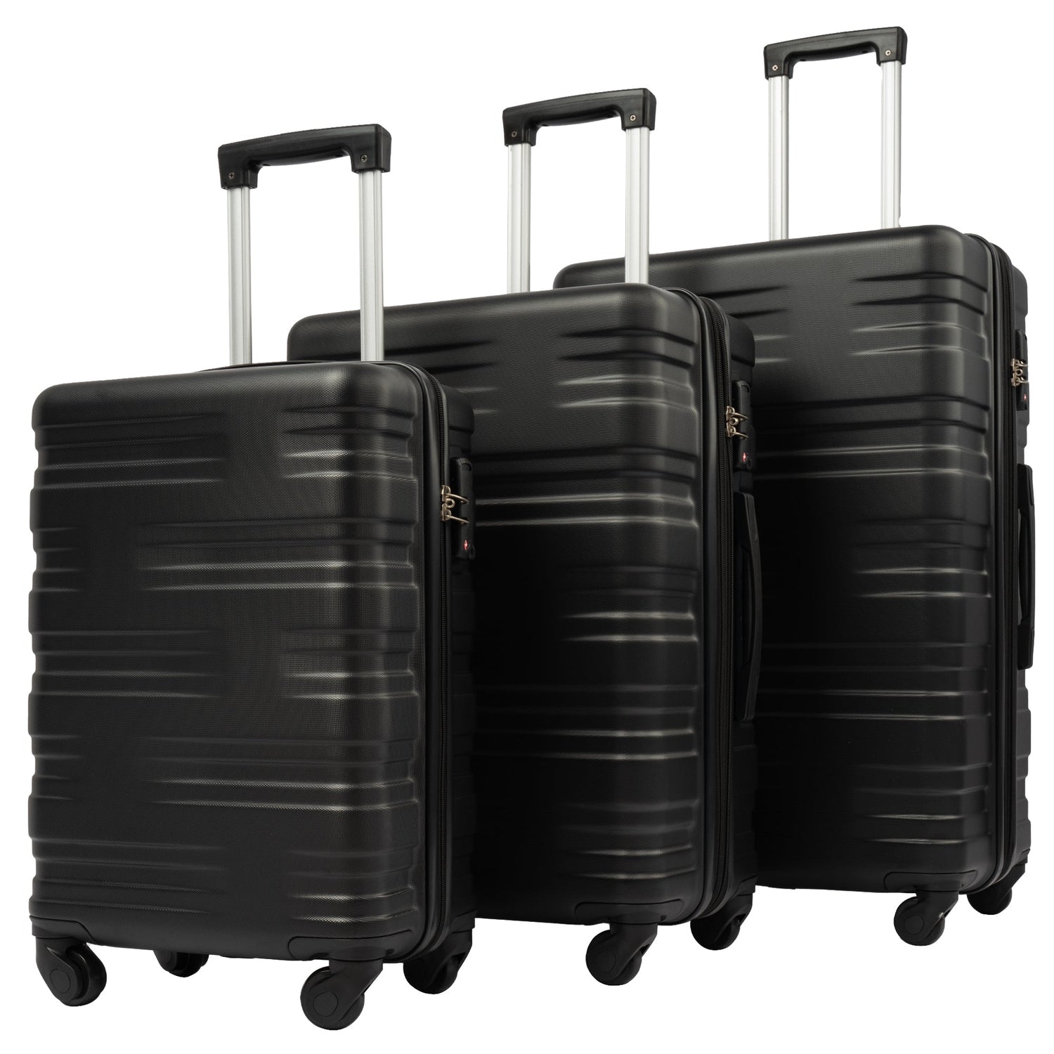 Hardshell Luggage Sets 3 Pcs Spinner Suitcase with TSA Lock
