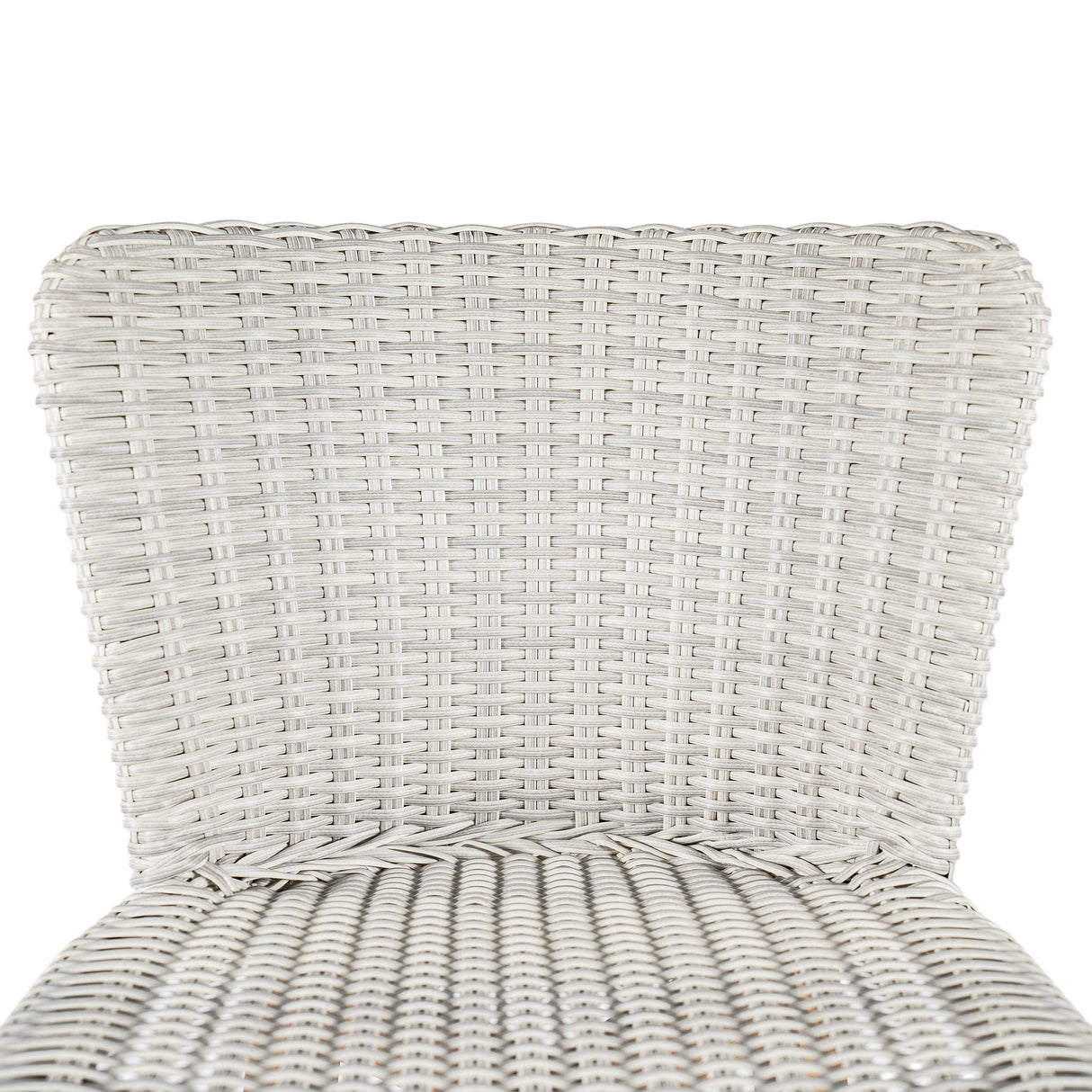 Lymington Outdoor Bar Stool Set of 2, Teak Finished Wood with Light Grey Wicker