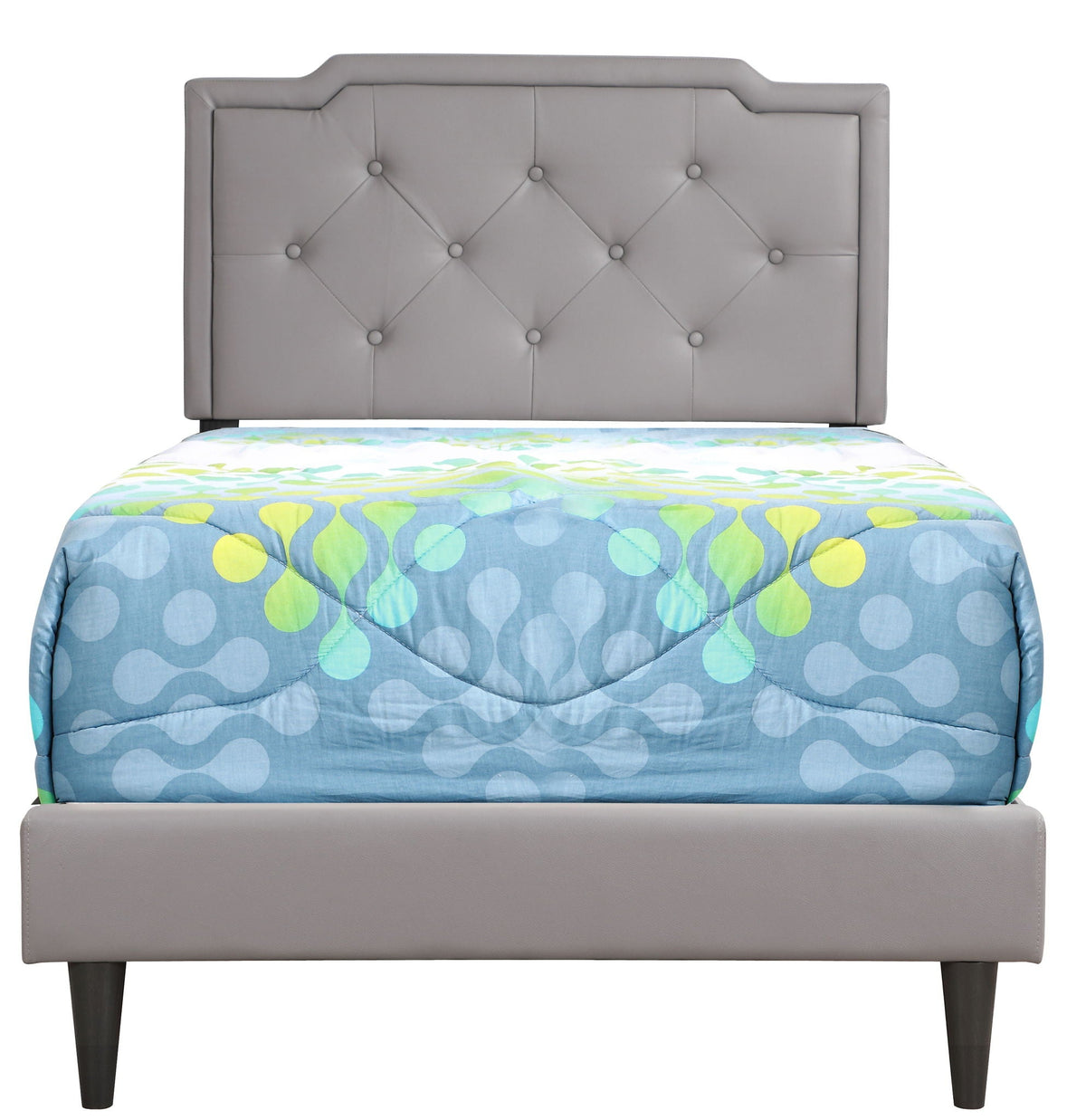 Button Tufted Bed Charming For Cozy Spaces