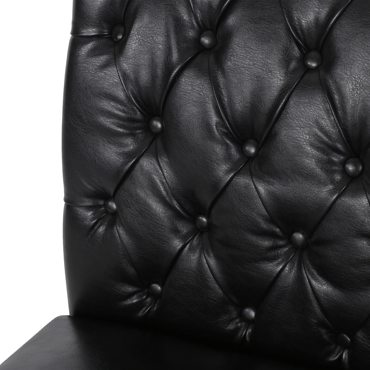 Broxton - Tuft Dining Rolltop Chairs With Button Tufted Backrest (Set of 2)