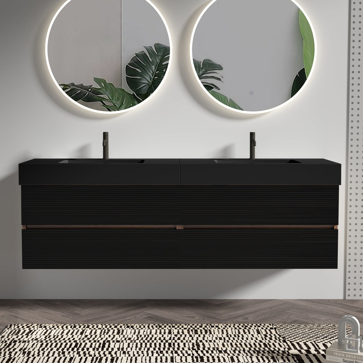 Grace 72'' Bathroom Vanity with Matt