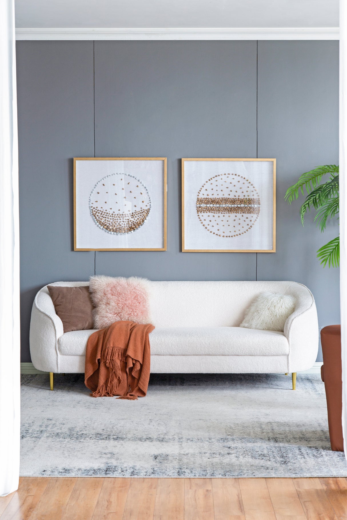 27.6x27.6" Shadow Box Wall Décor Set of 2