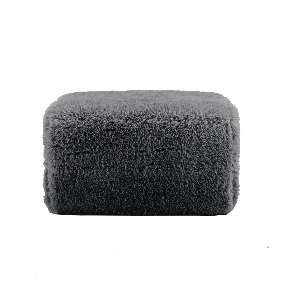 Aviana Ottoman Plush Fabric - Dark