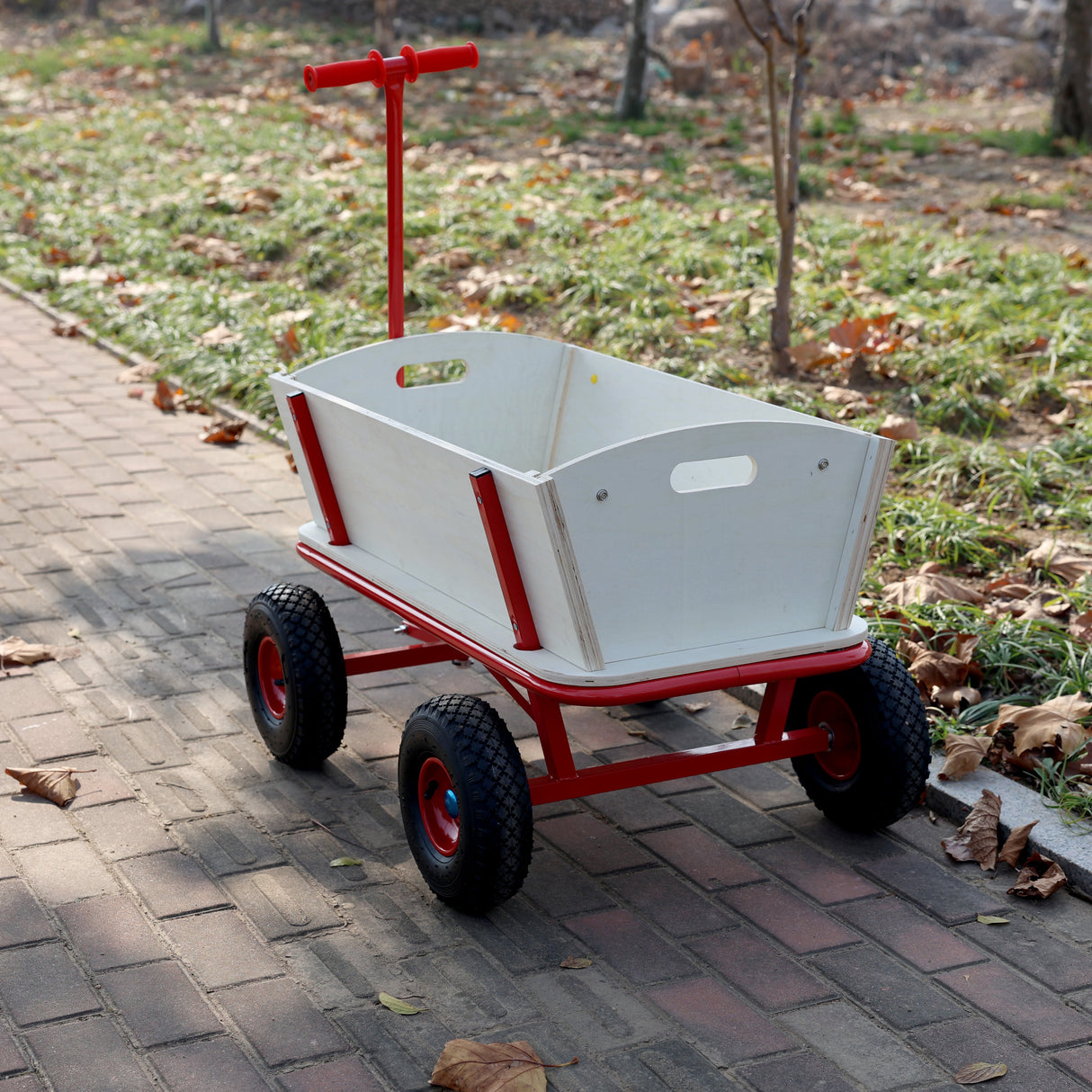 Wooden Carriage Outdoor Stroller