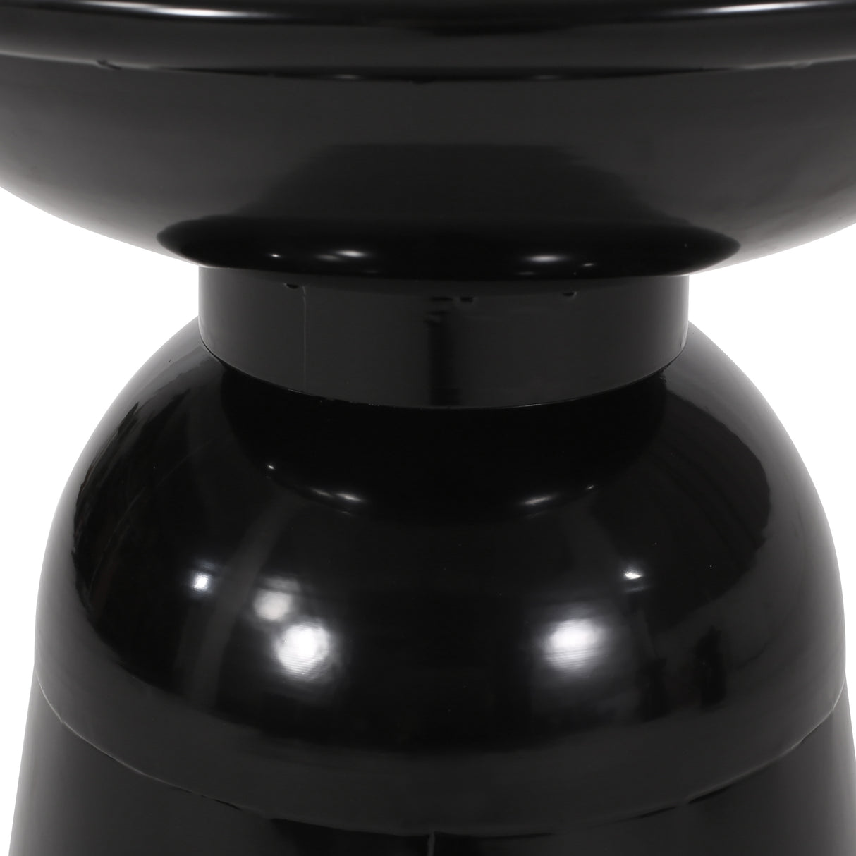 Modern pedestal side table set