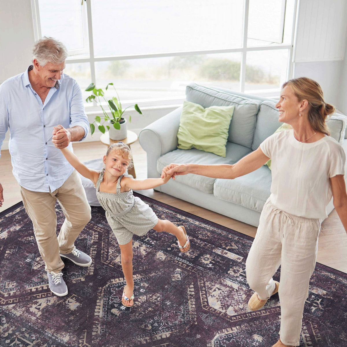 Maval - Trendy Washable Area Rug
