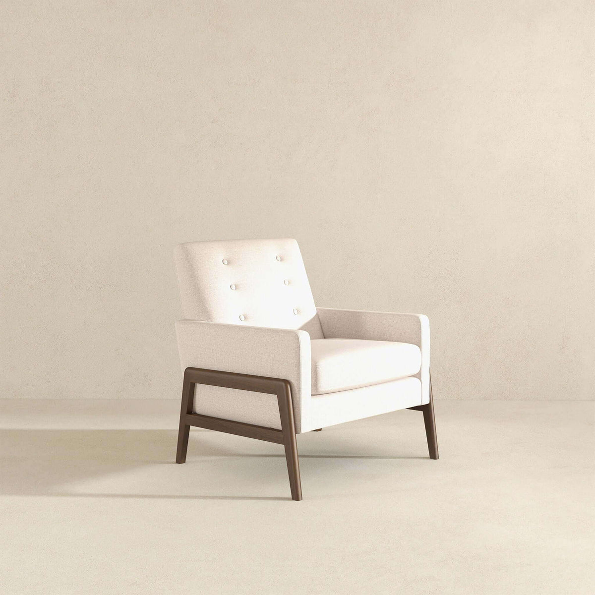 Cole - Solid Wood Lounge Chair