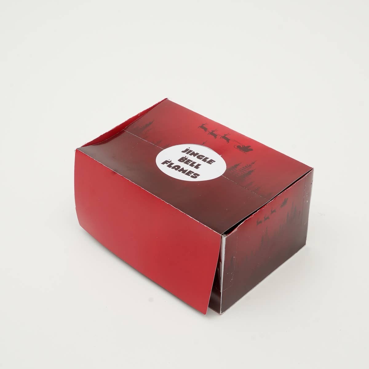 Holiday Luster Candle Box - 6 Pcs Christmas Tree Candles