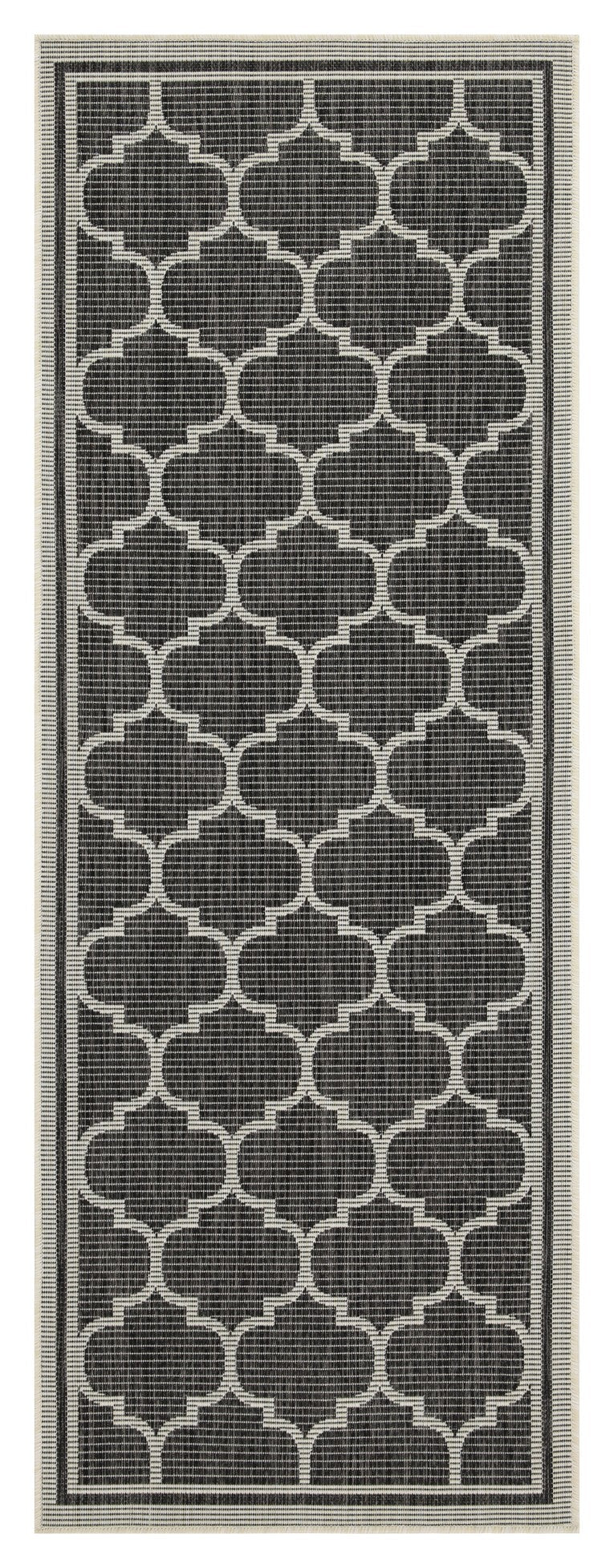 Sunshine GC_HAR2005 Anthracite 5 ft. 3 in. x 7 ft. 3 in. Area Rug