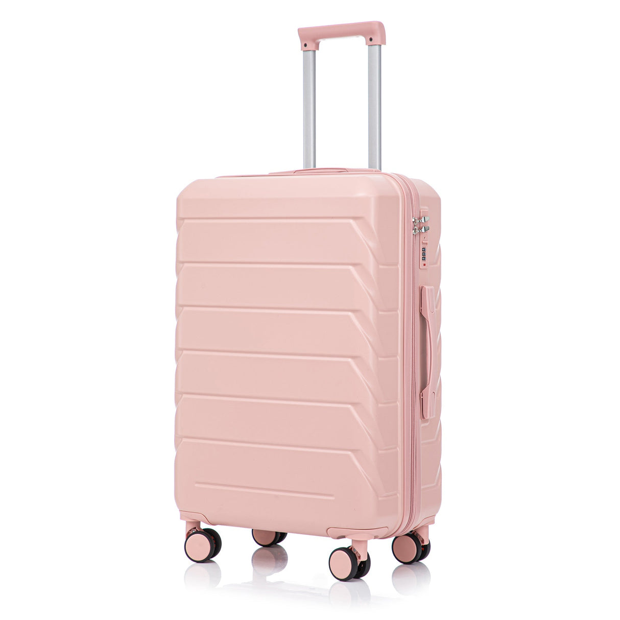 Set 3PCs 20'/24'/28' ABS Spinner Wheel Luggage - Pink