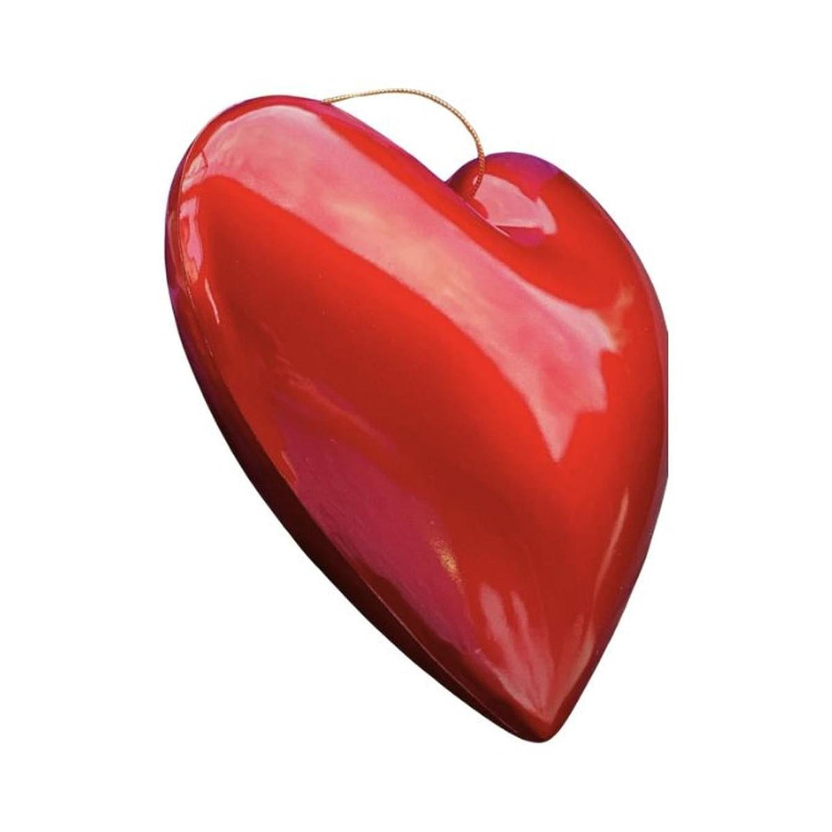 8" Candy Apple Heart