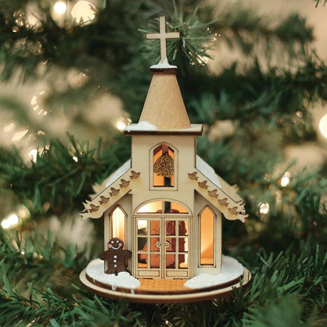 Wedding-Chapel-Ornament-Christmas-Ornaments