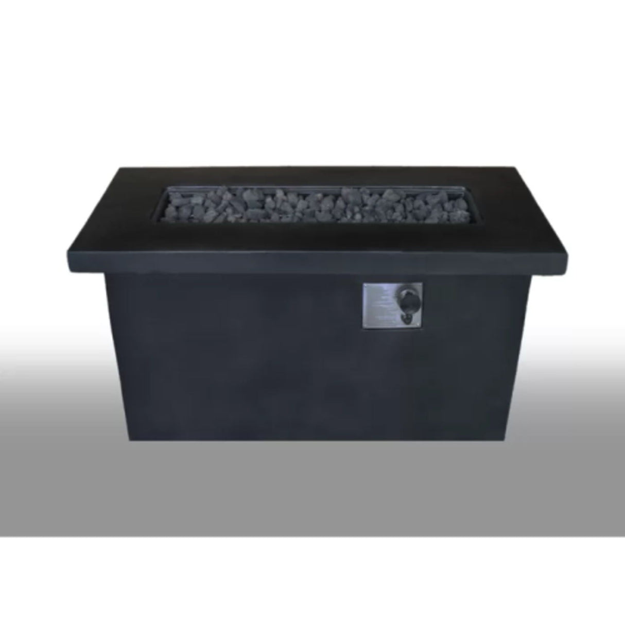 Propane / Natural Gas Outdoor Fire Pit Table - Charcoal
