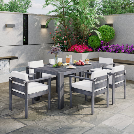 6-Person-Acacia-Wood-Outdoor-Dining-Ensemble-Outdoor-Dining-Sets