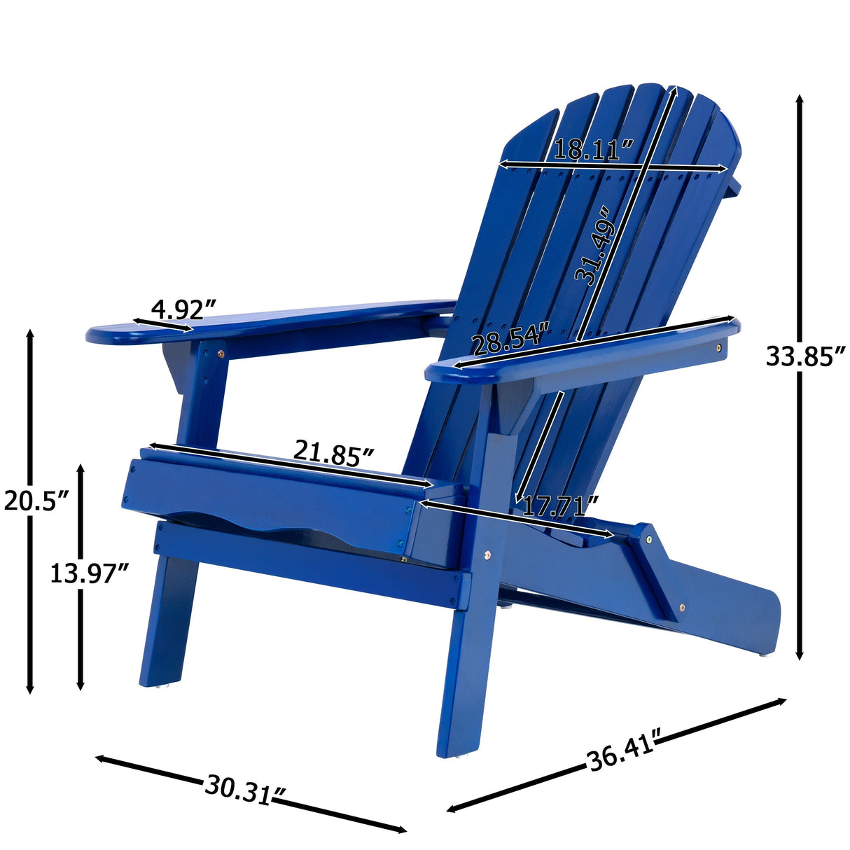 Malibu Adirondack Chair
