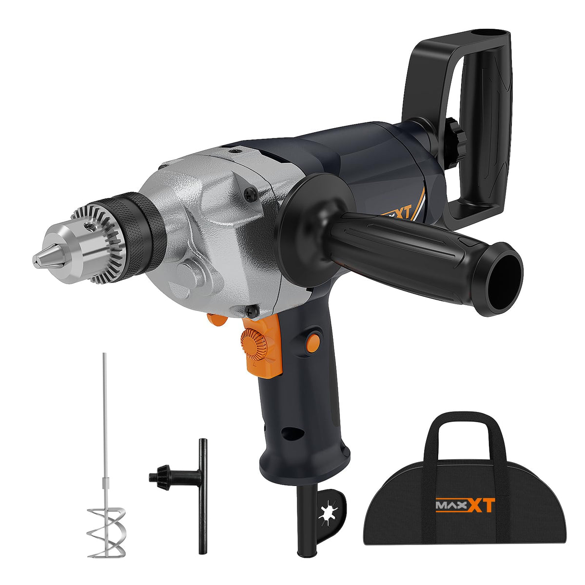 Drill Mixer Set with Spade Handle 1/2 Inch Electric