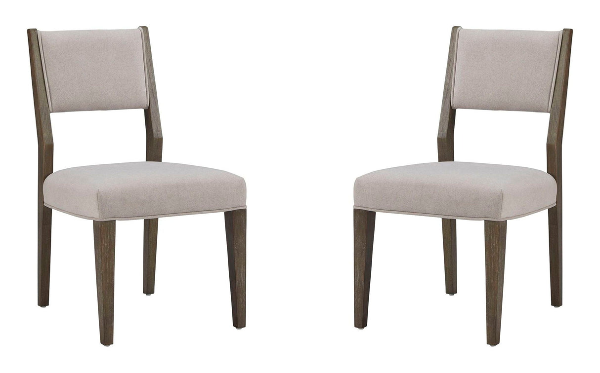 Kavanaugh - Dining Side Chair With Upholstered Seat& Back With o Slats (Set of 2) - Gray