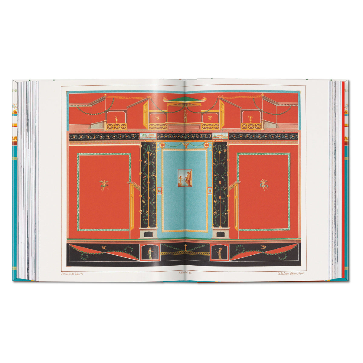 Fausto & Felice Niccolini. Houses and Monuments of Pompeii. 45th Ed. (English)