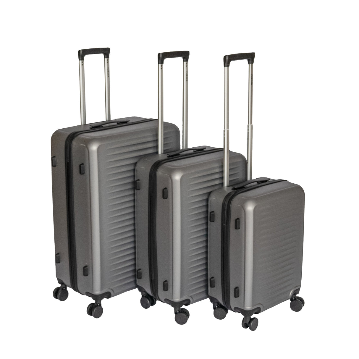 3 Piece Hard Shell Lightweight Carry On Suitcase Set
