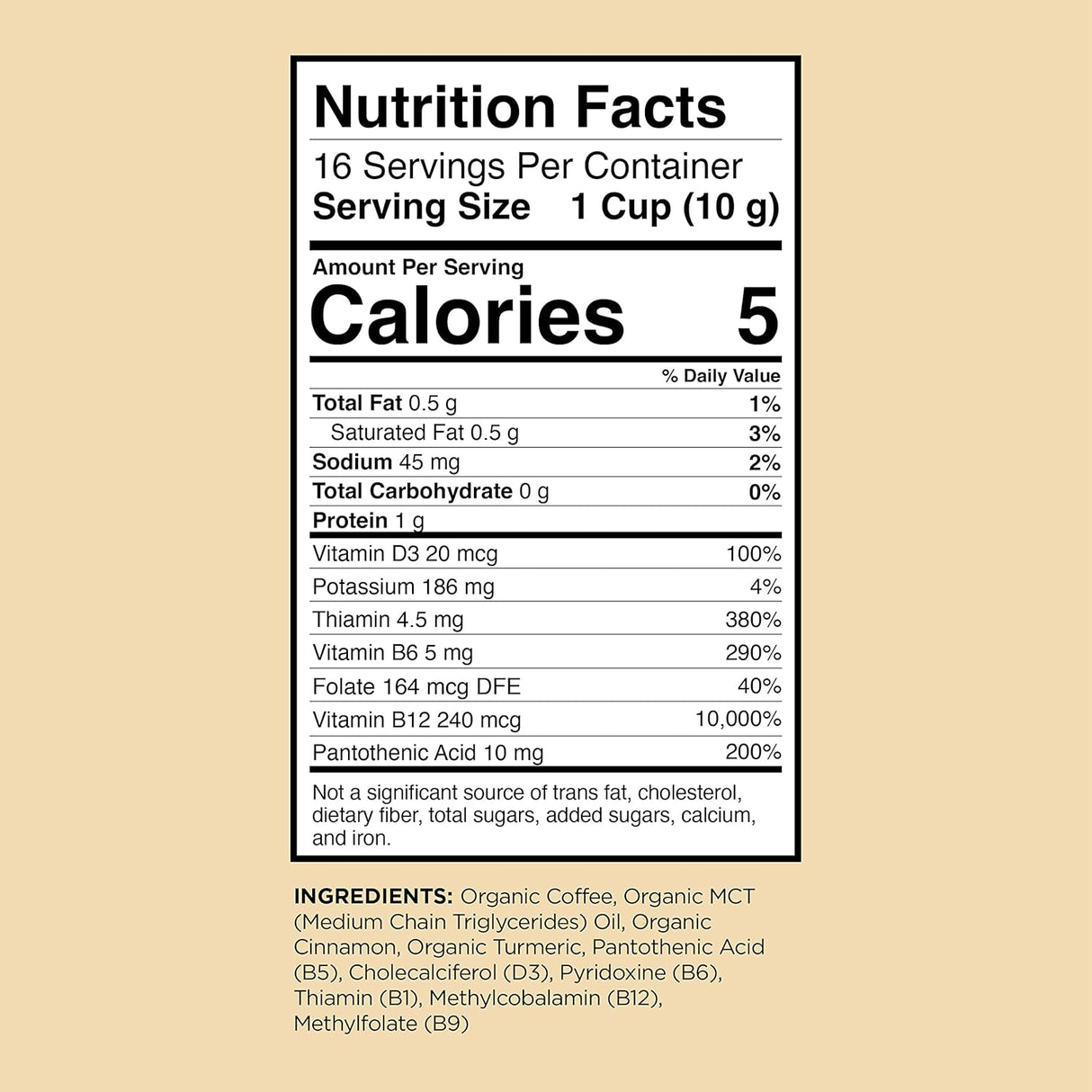 Slim Organic Coffee Pods with Diet Support Bold Flavor