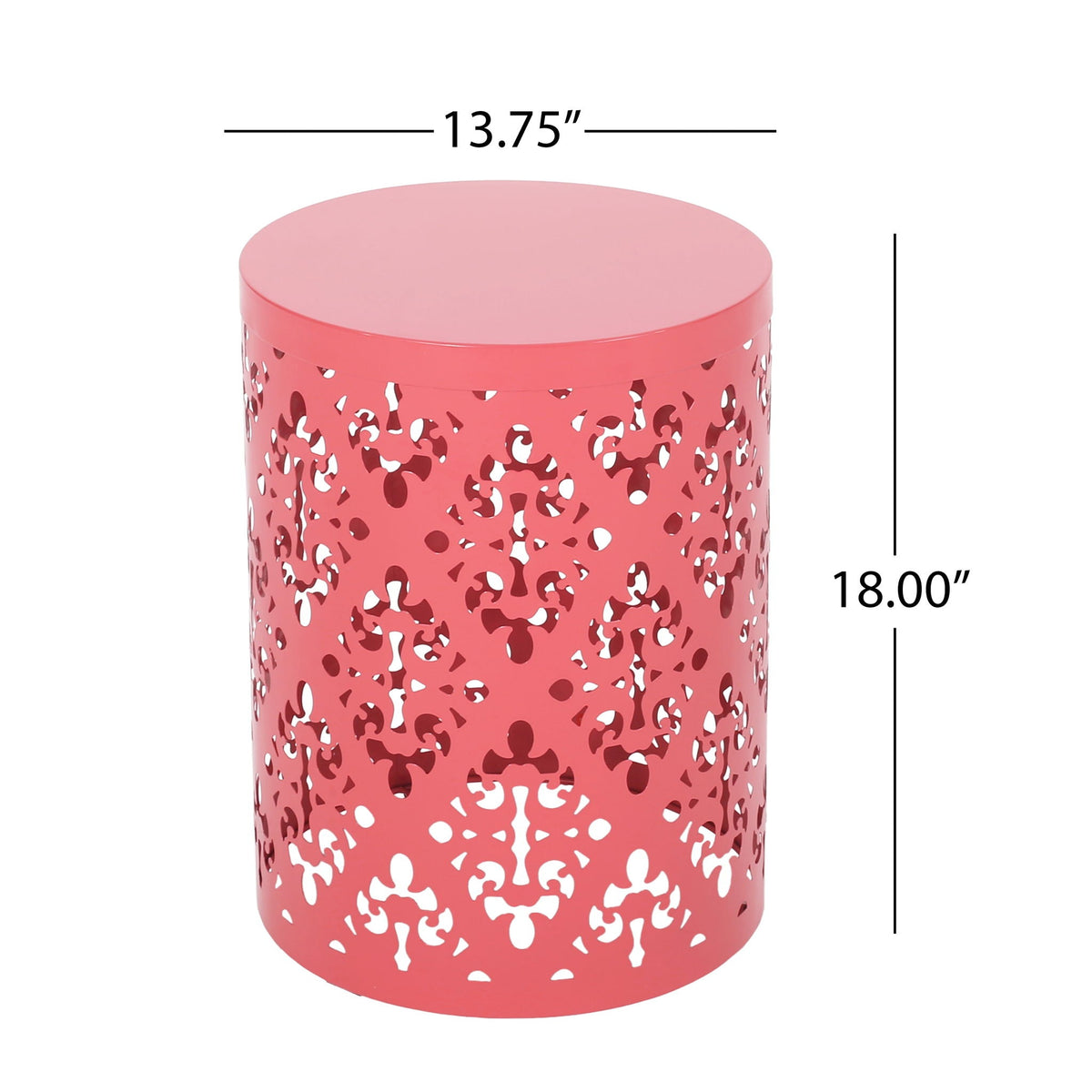 Outdoor Metal Modern Design End Table