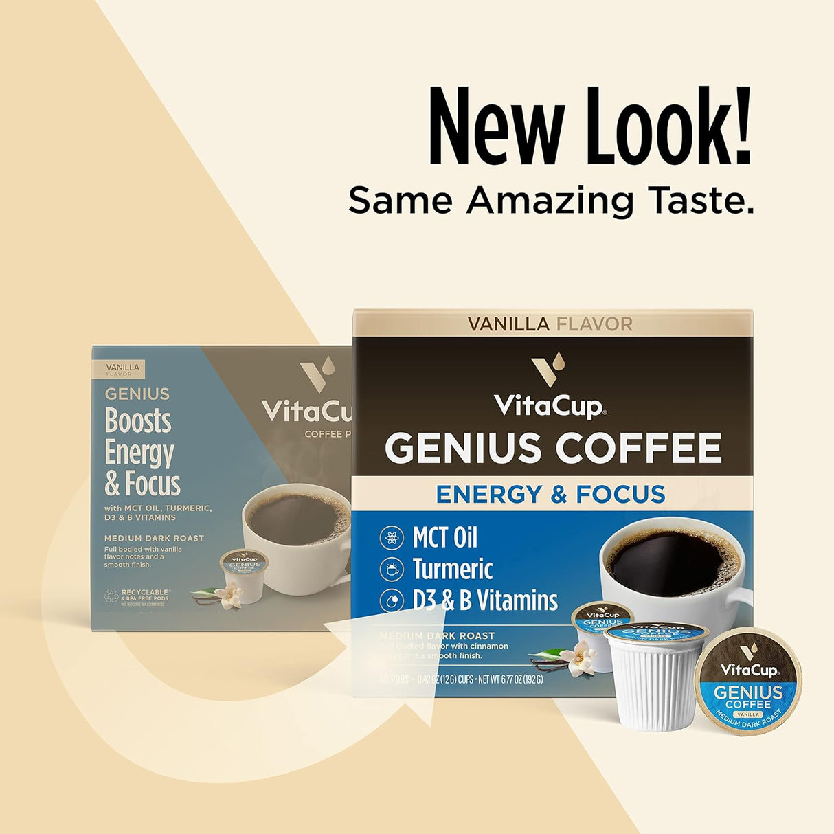 Slim Organic Coffee Pods with Diet Support Bold Flavor