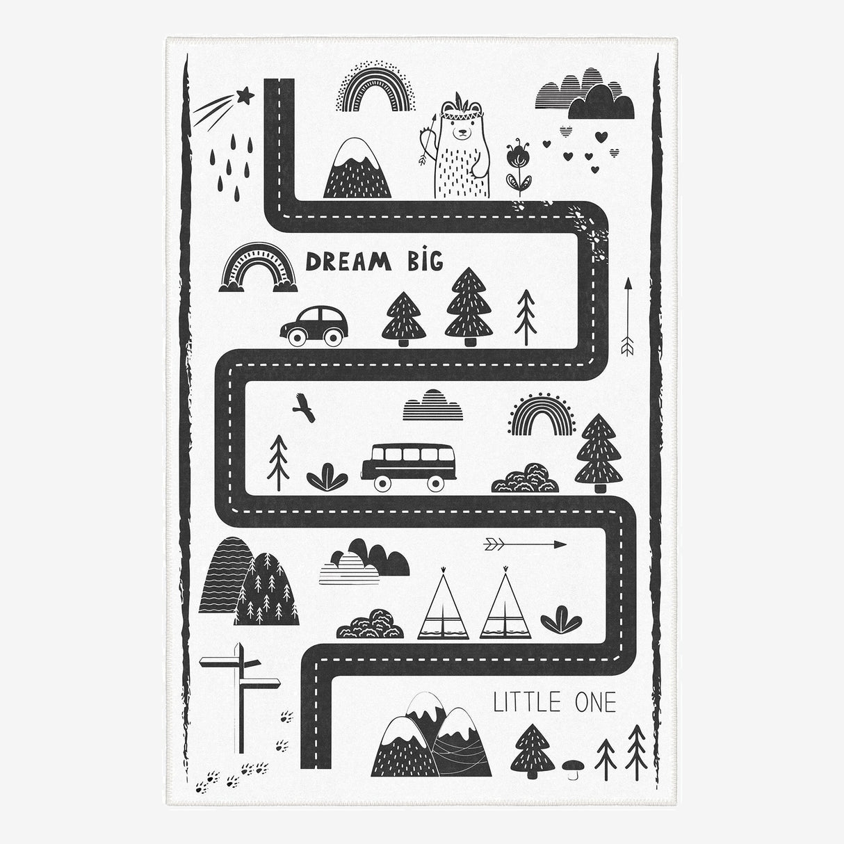 Polka Area Rug