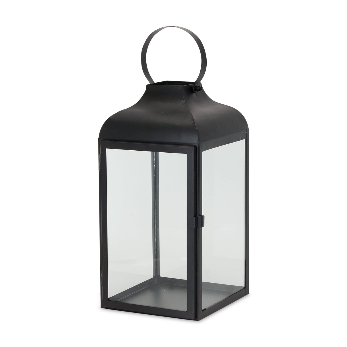 Modern Black Metal Lantern (Set of 3)