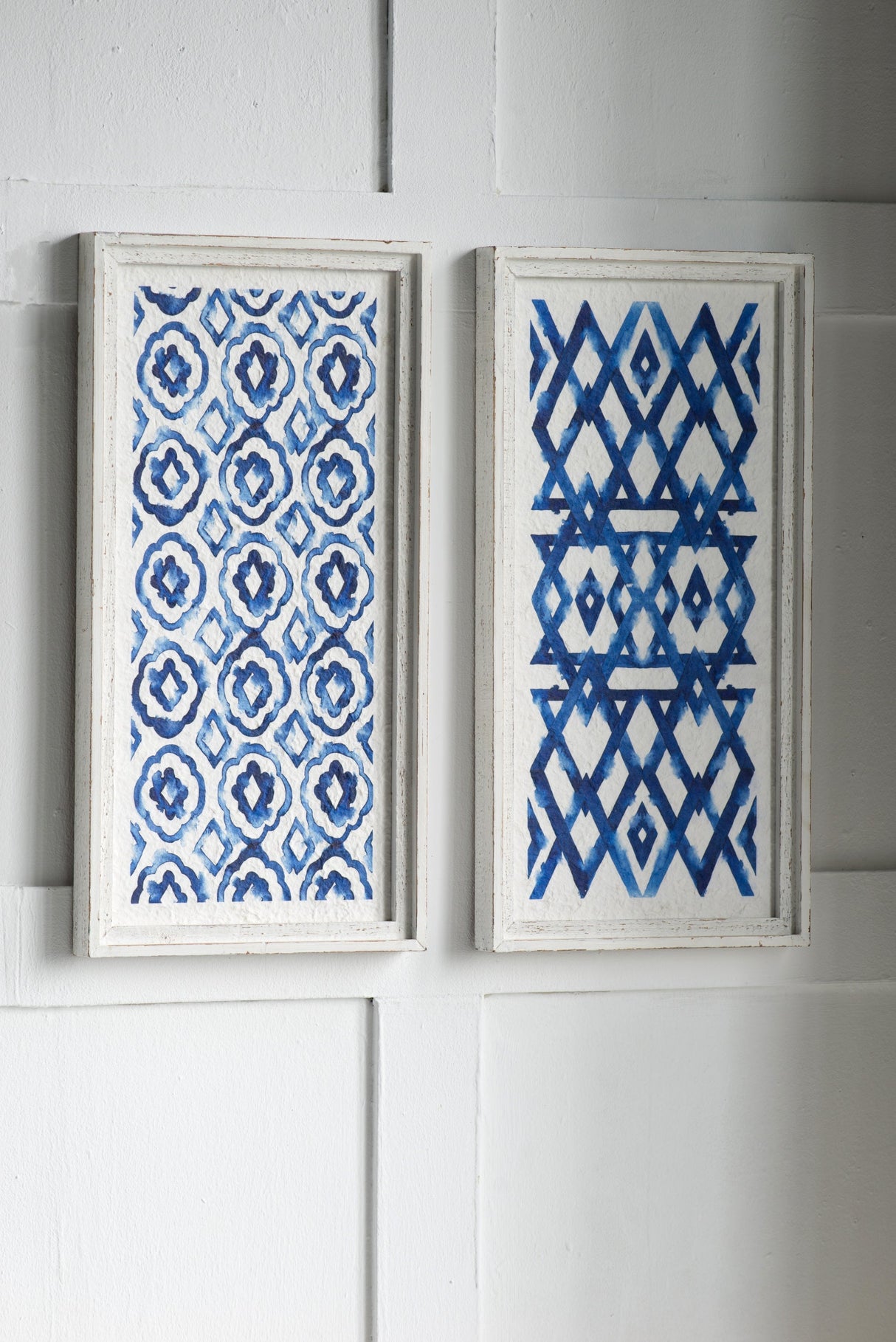 The Mariner’s Motif™ – Set of Coordinated Indigo Panels