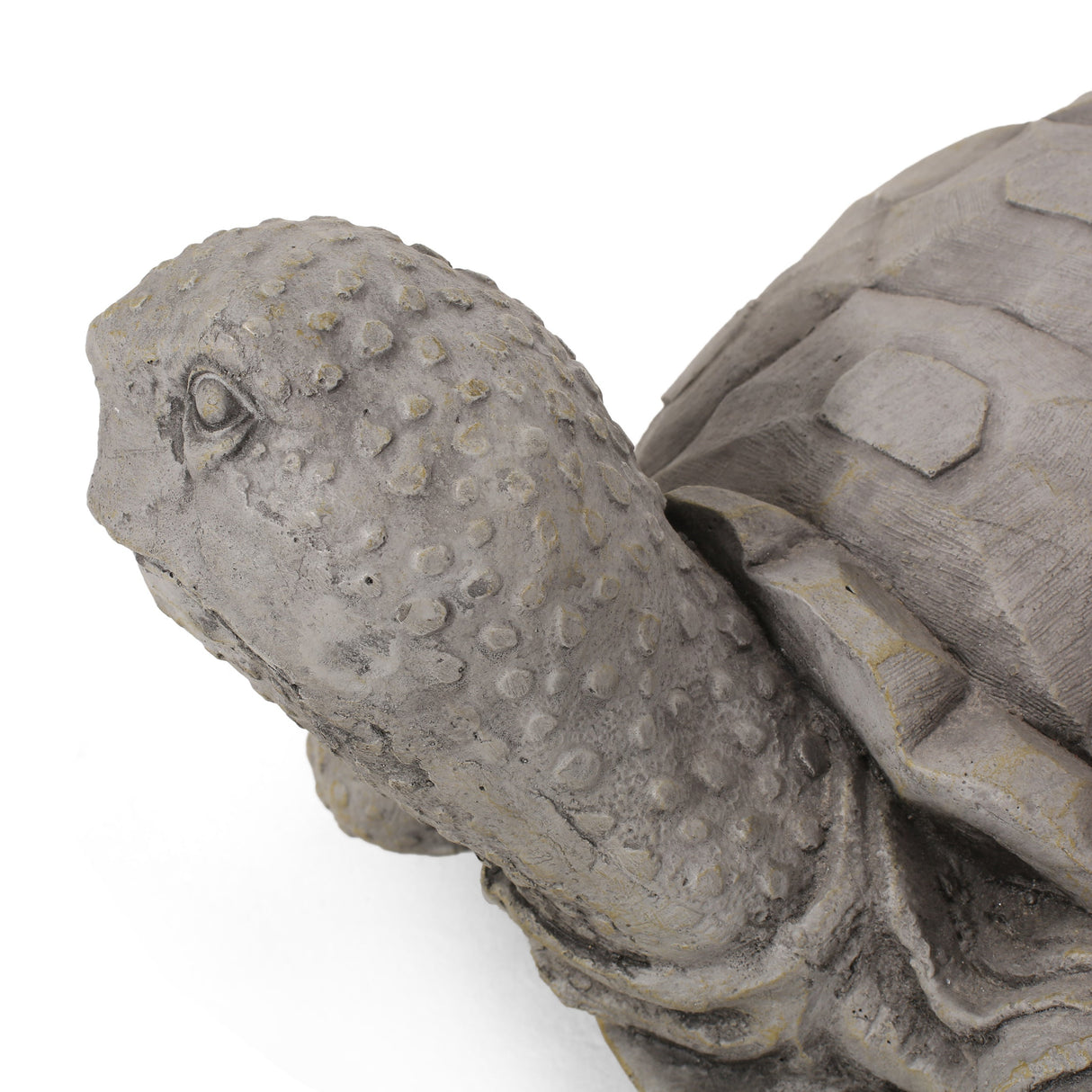 Turtle Decor Outdoor Turtle Statue in Dark Gray