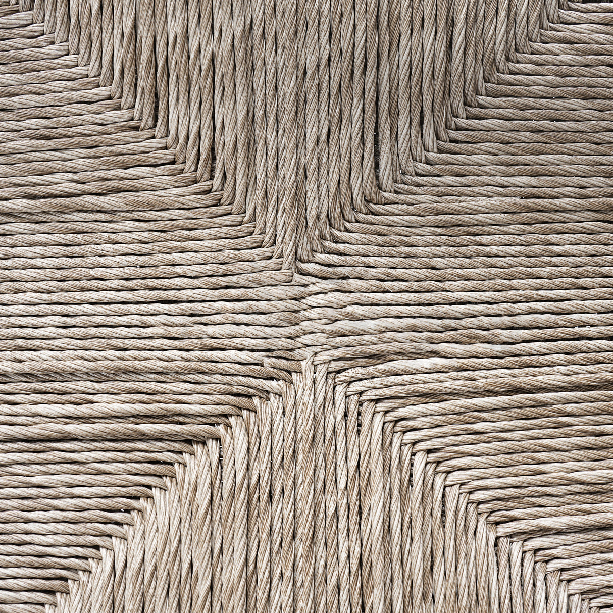 Durable Outdoor Dining Chair with Acacia Wood Frame, Handwoven Wicker Seat, Brown Finish, Patio Garden Furniture, (Compatible with Matching Table) Set of 2