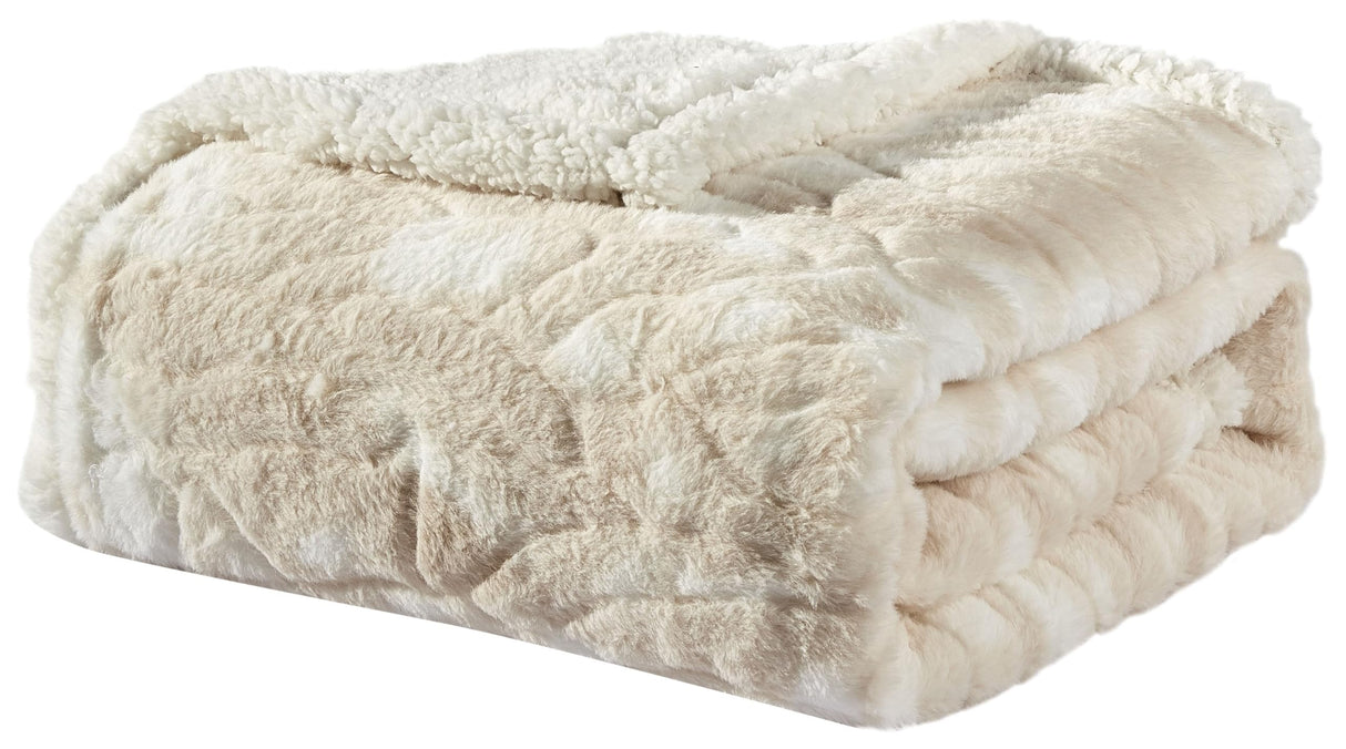 Faith, Hope, Love Home Decor King Size Alaska Faux Fur Sherpa Blanket