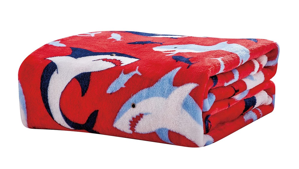 Decor&More American Pride Collection Microplush Throw Blanket (50" x 60")